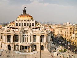 Mexico City city center - editorial only Mexico City